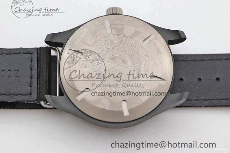 MIROTIME 0213 Mark XVIII ‘TOPGUN SFTI’ Ceramic M+F Best Edition Black Dial on Black Nylon Strap A MultiPurpose 7047